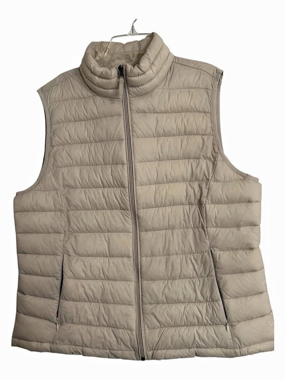 Amazon Essentials Packable Puffer Vest Puffer Vest in Beige XL